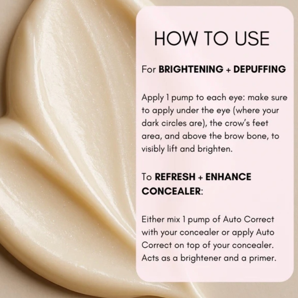 Sunday Riley Auto Correct Eye Contour Cream Deluxe Sample - Picture 3 of 6